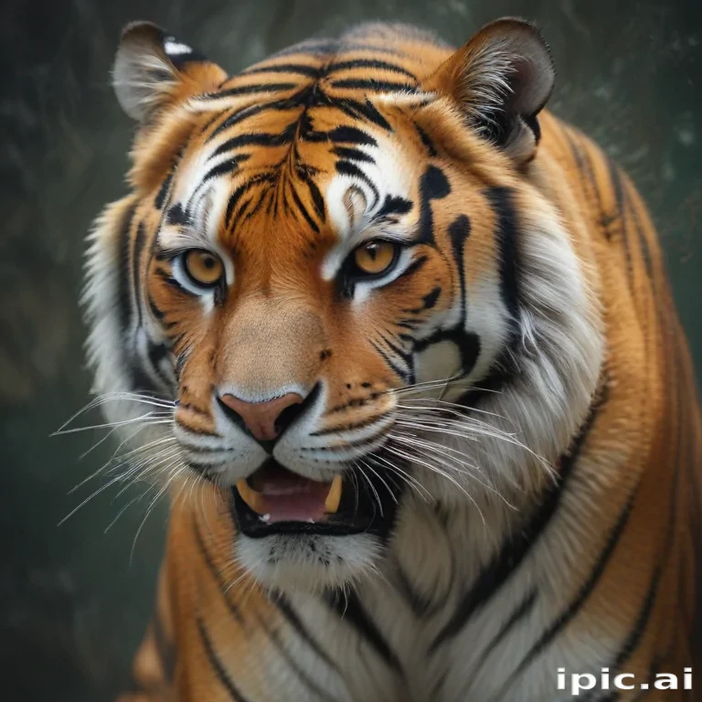 transparent tiger