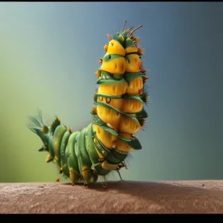 caterpillar to butterfly