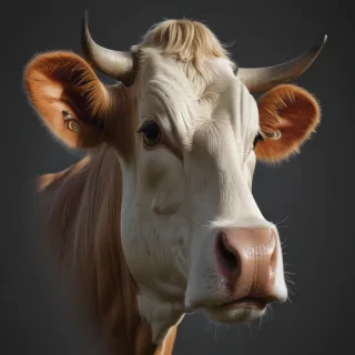 cow head png