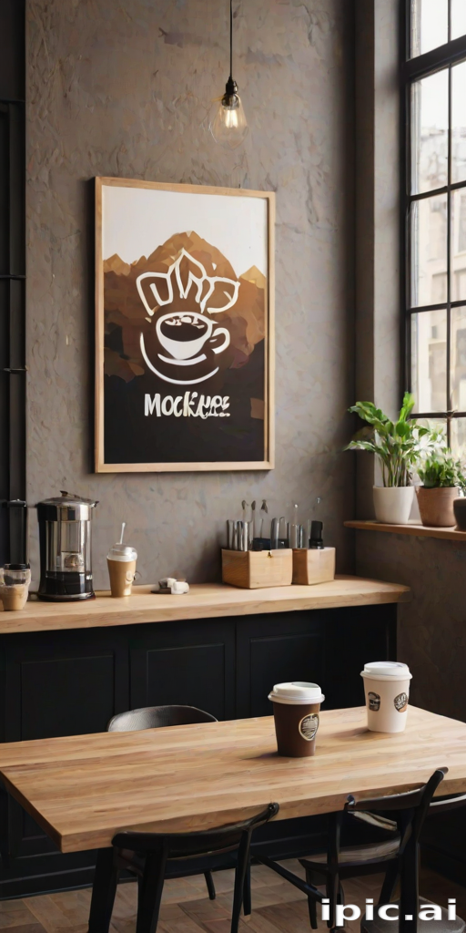 coffee shop mockup