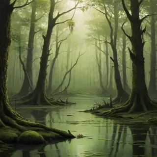 swamp background