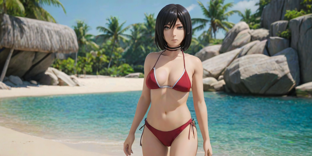 mikasa bikini