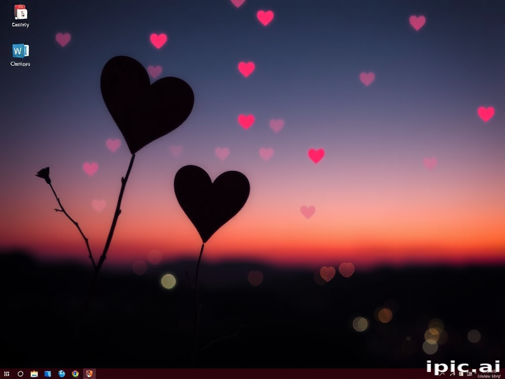 aesthetic valentines day wallpaper desktop