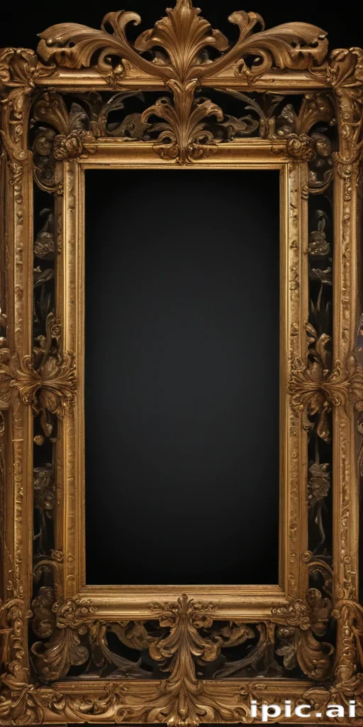 antique frame png