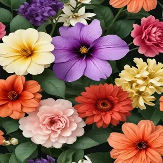 realistic flowers png