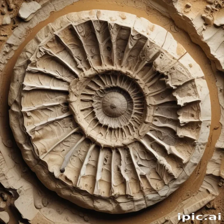 fossil drawing