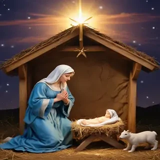 merry christmas nativity images free
