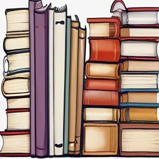 stack of books clipart