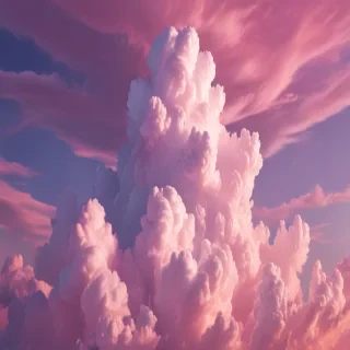 pink cloud wallpaper