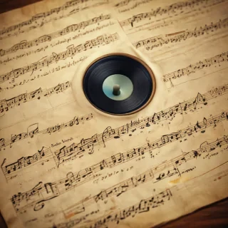 notes music background