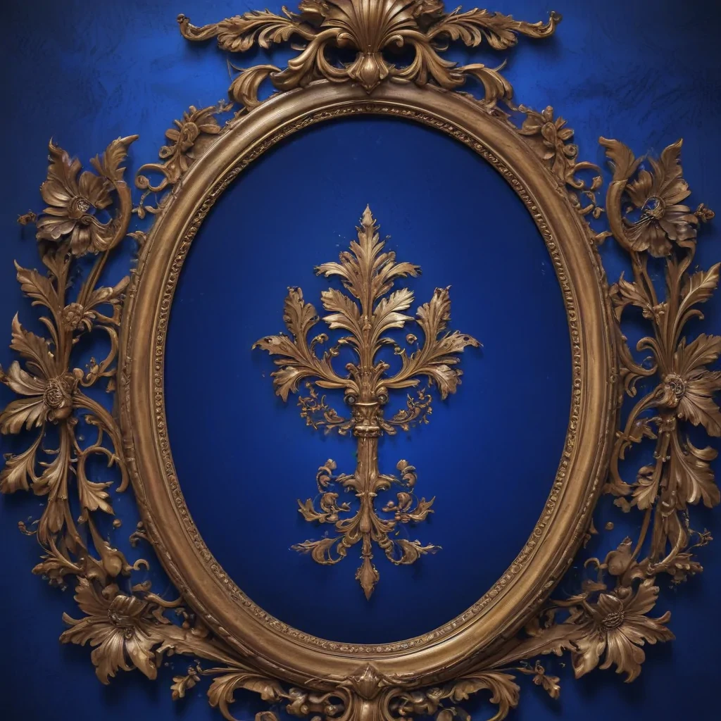royal blue background aesthetic