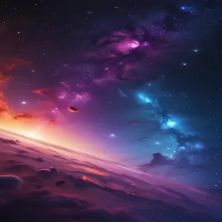 space galaxy background