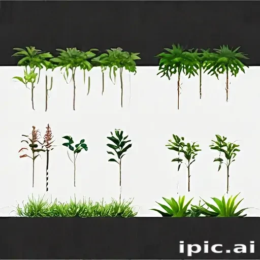 plants transparent background