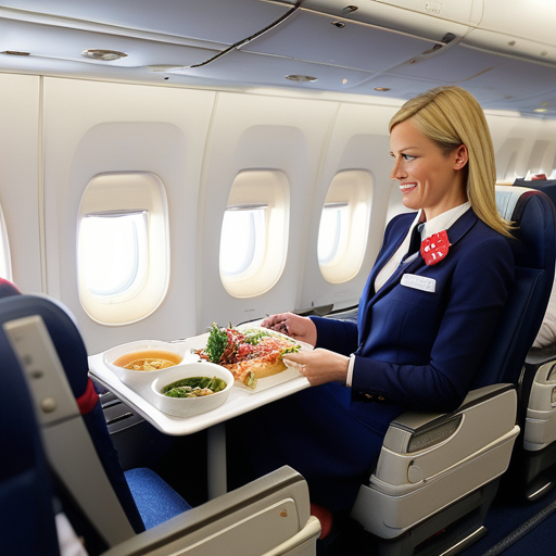 what the deal with airline food