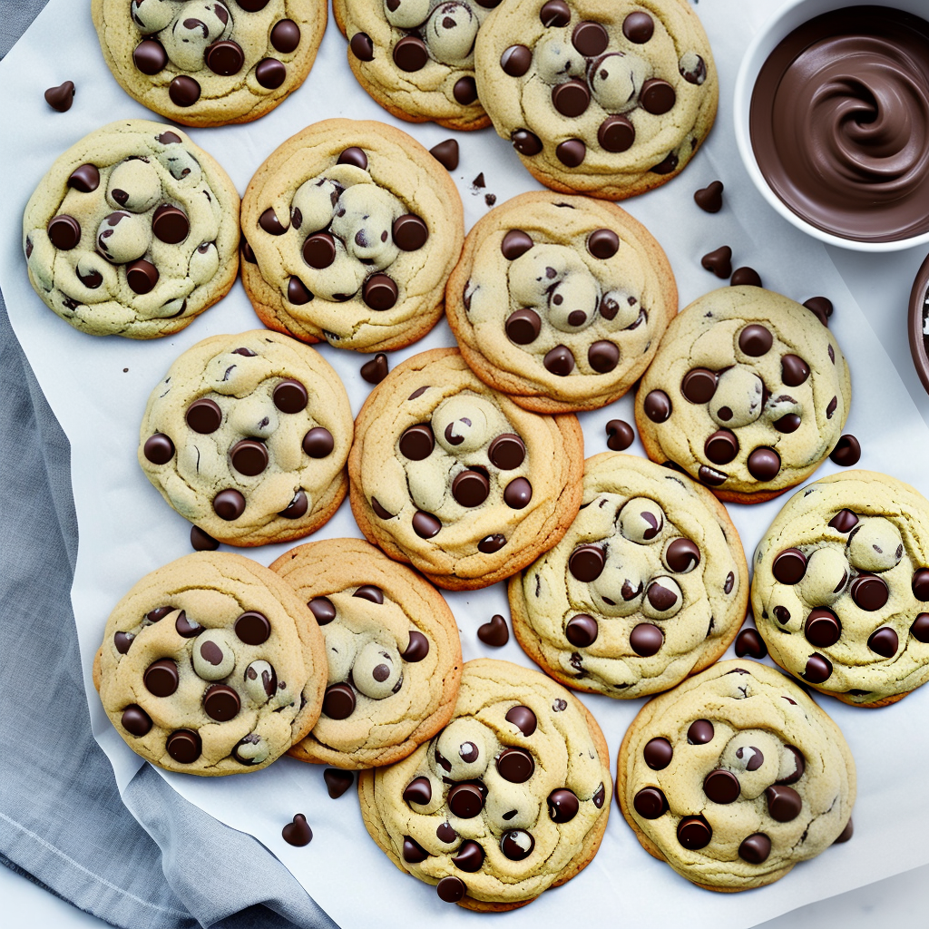 1 stick of butter chocolate chip cookies