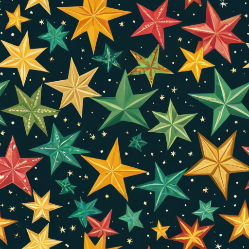 christmas stars clip art