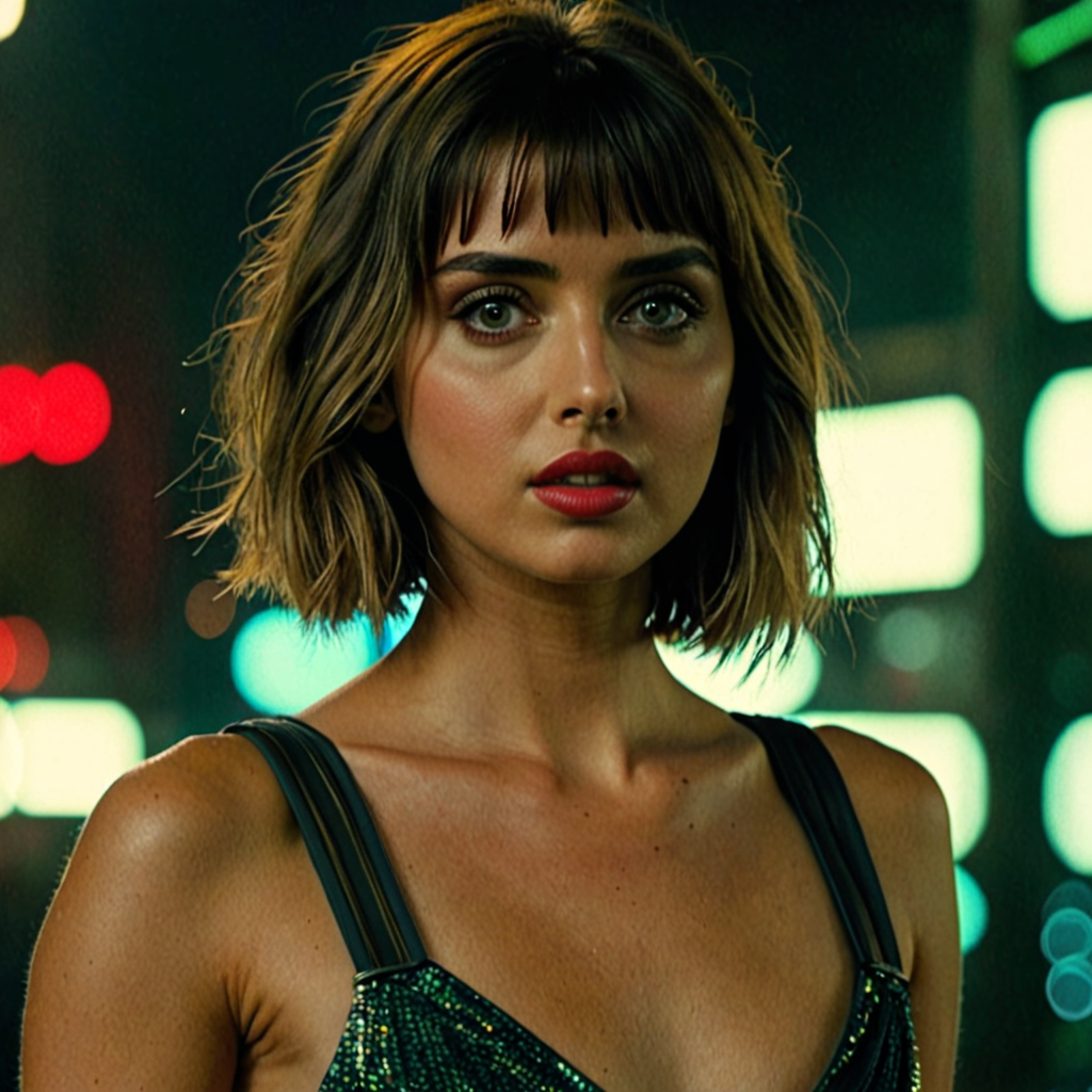 Free Ai Image Generator High Quality And 100 Unique Images Ipicai — Ana De Armas In Blade 2538