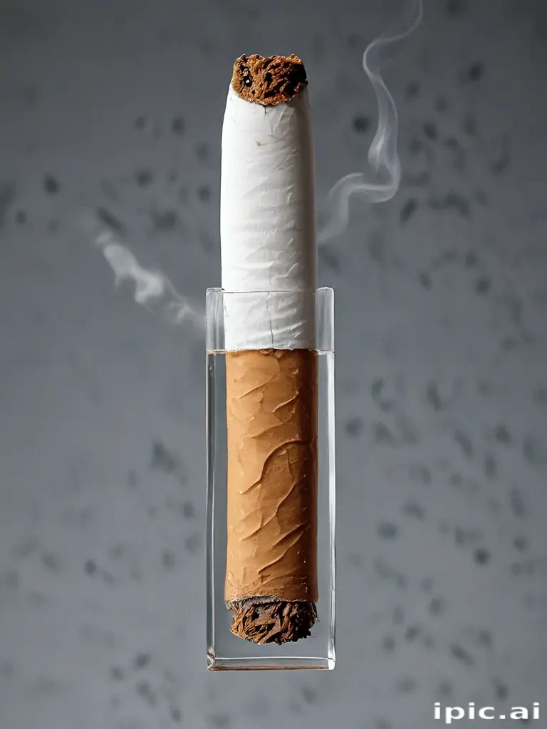 transparent cigarette