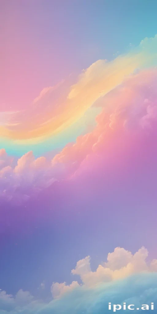 rainbow pastel background