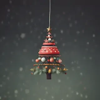 simple christmas iphone wallpaper