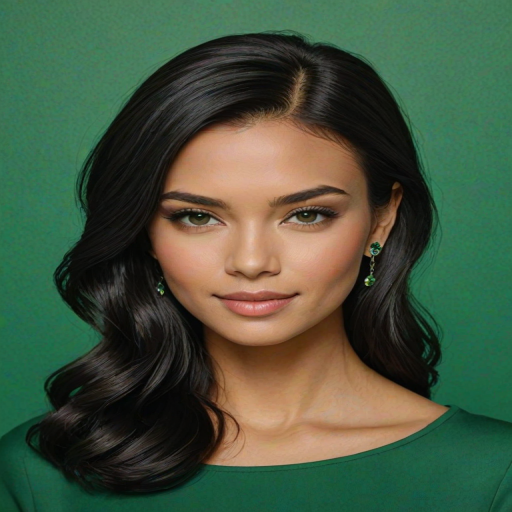 emerald green bg