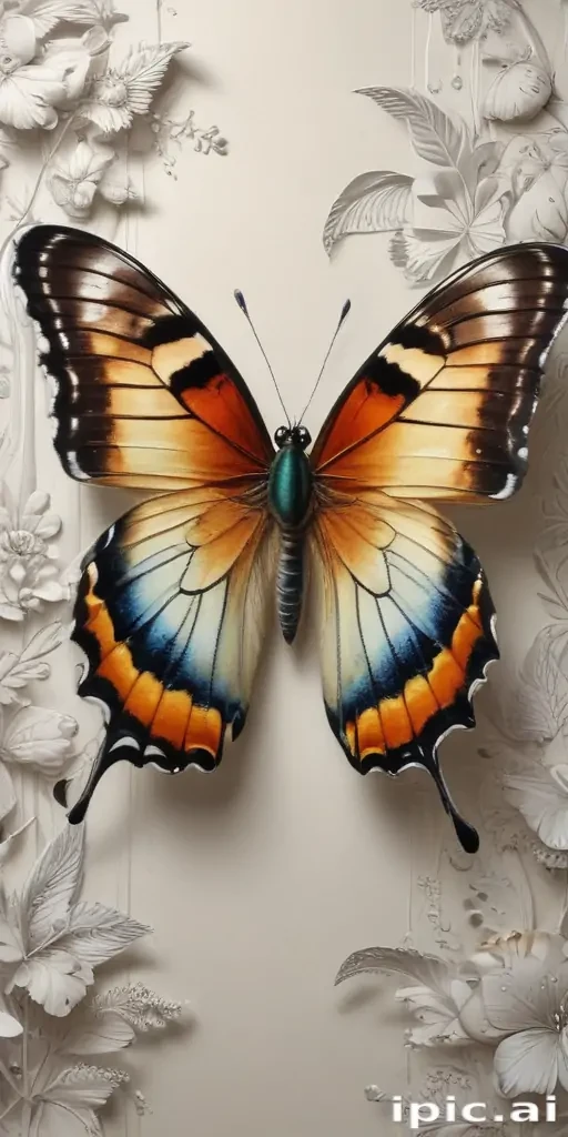 drawing pic of butterfly