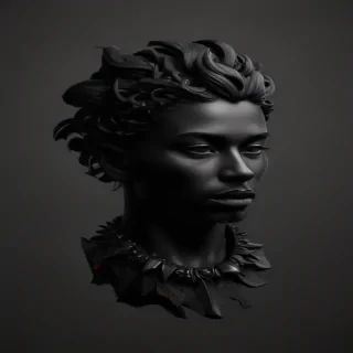 black png background