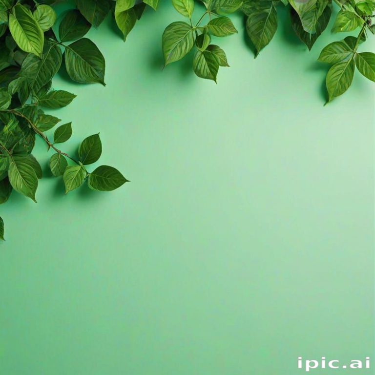 aesthetic green background