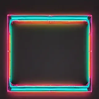 neon frame