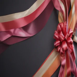 ribbon background