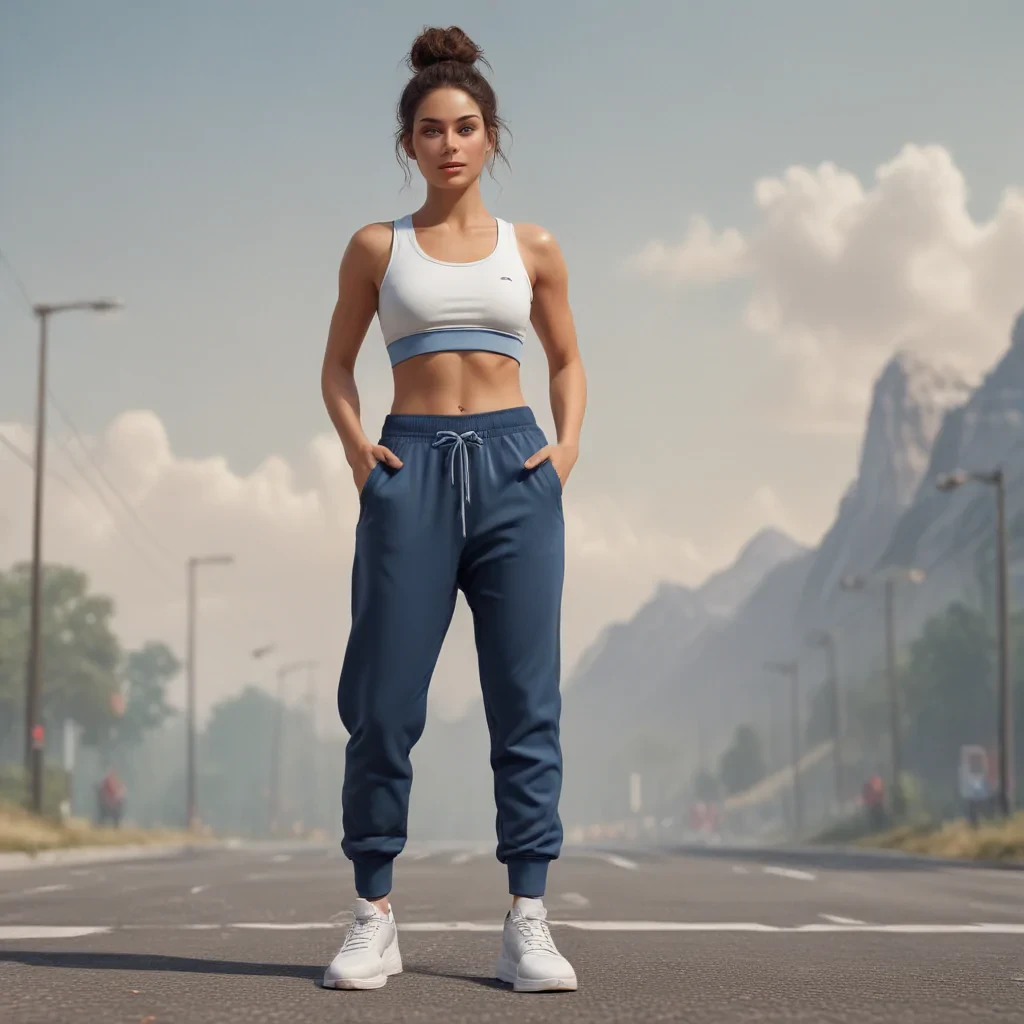 joggers mockup
