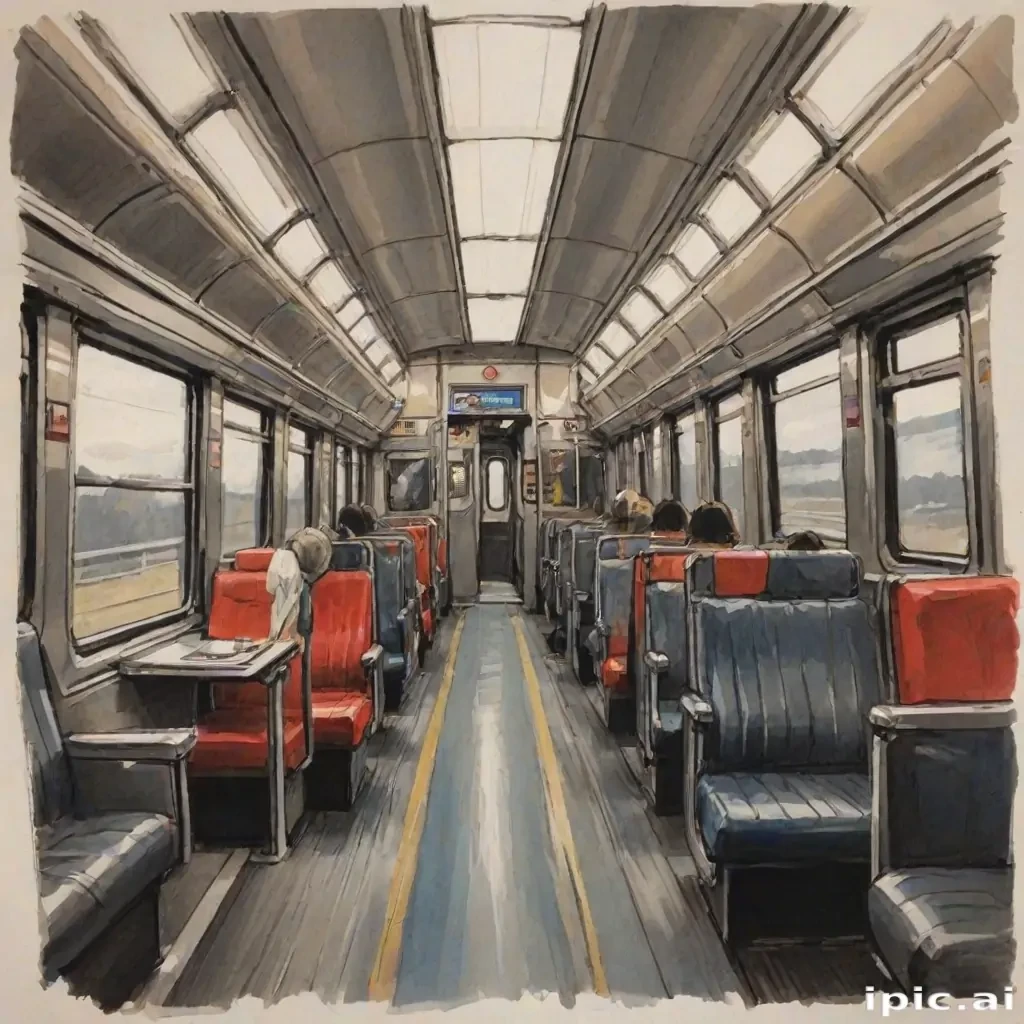 train sketch