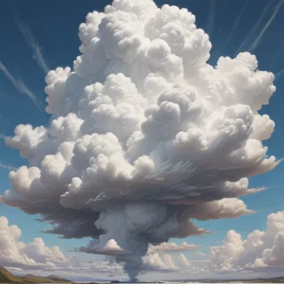 cartoon cloud drawing