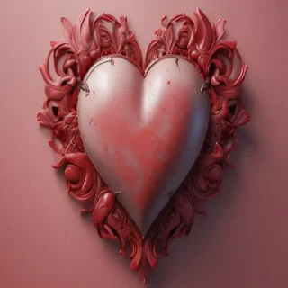 aesthetic heart wallpaper