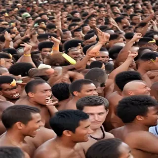 crowded png