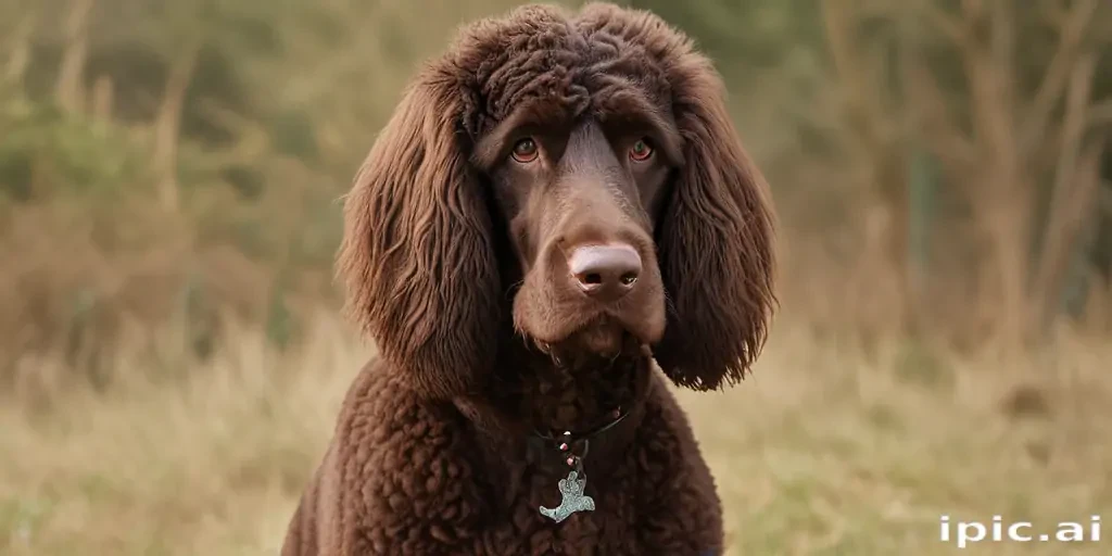 irish water spaniel