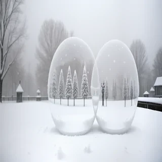 snow transparent