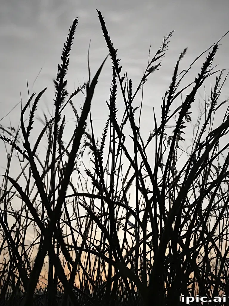 grass silhouette