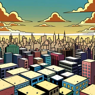 background for comic