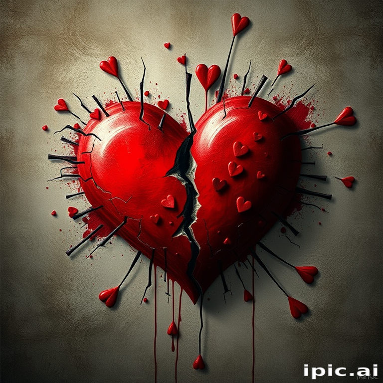 wallpaper broken heart images