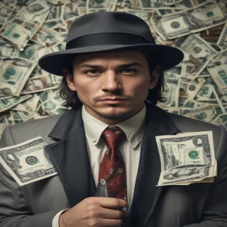 gangster money wallpaper
