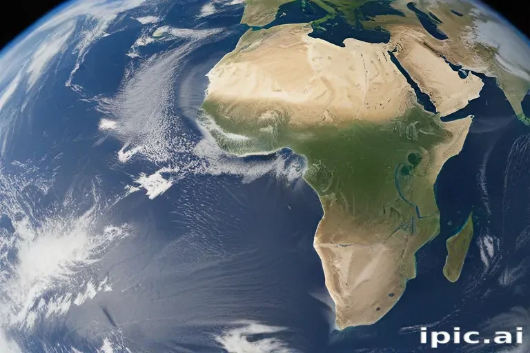 earth from space