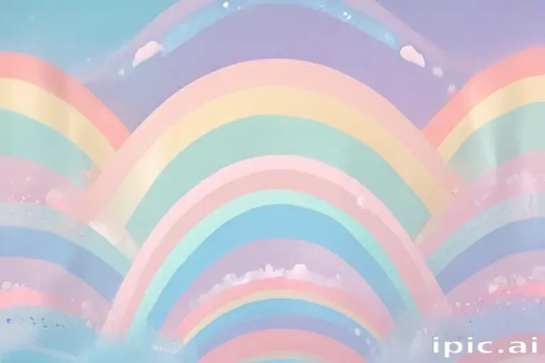 rainbow pastel wallpaper