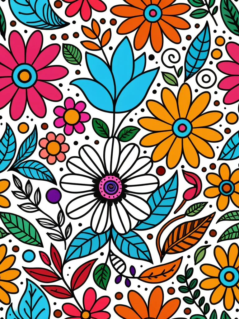 flower doodle png