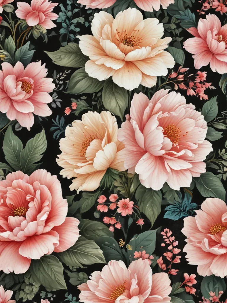 iphone floral wallpaper