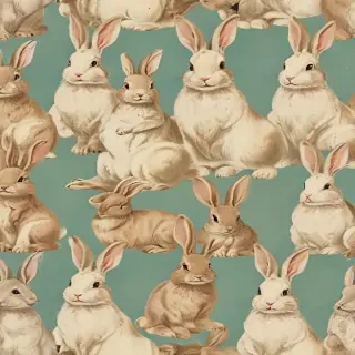 vintage bunnies