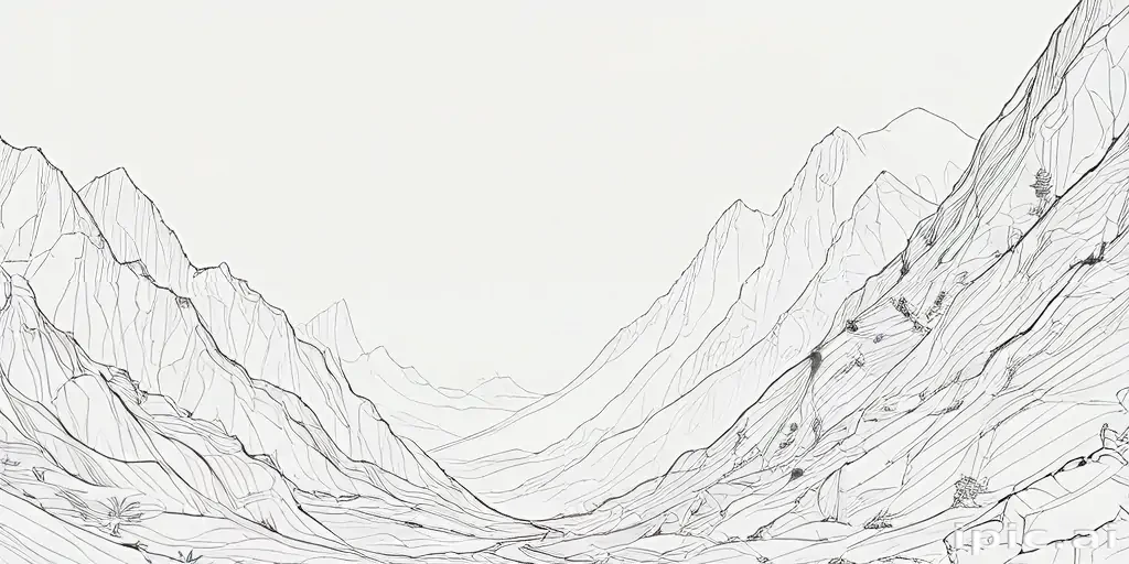 line art background