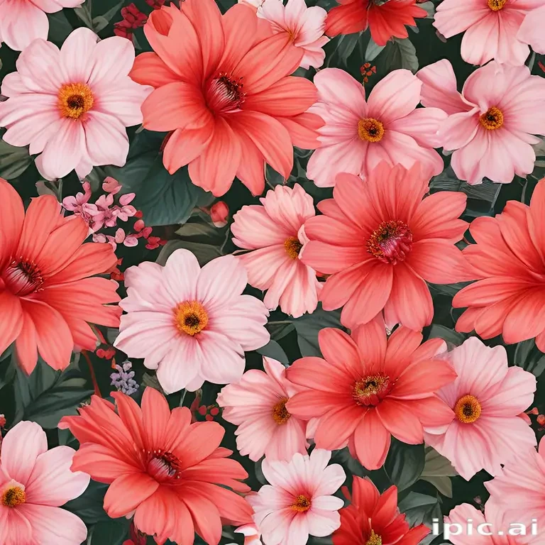 flowers with no background