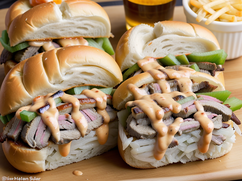 hawaiian roll sliders philly cheese steak