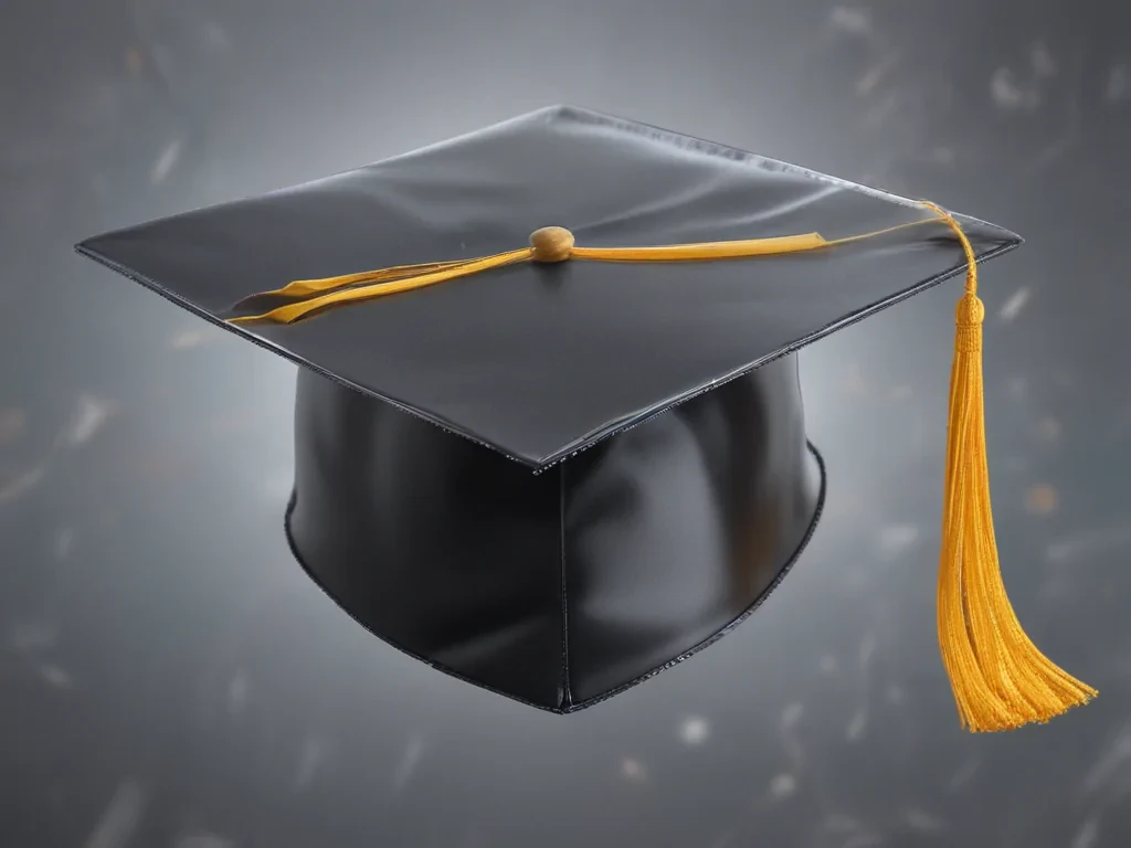 transparent graduation cap